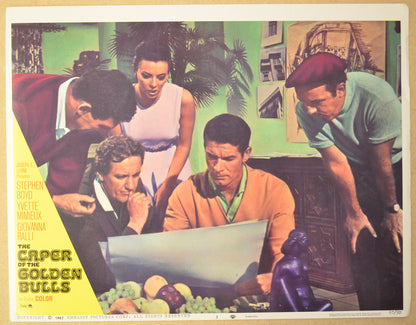 THE CAPER OF THE GOLDEN BULLS (Card 3) Cinema Lobby Card Set 