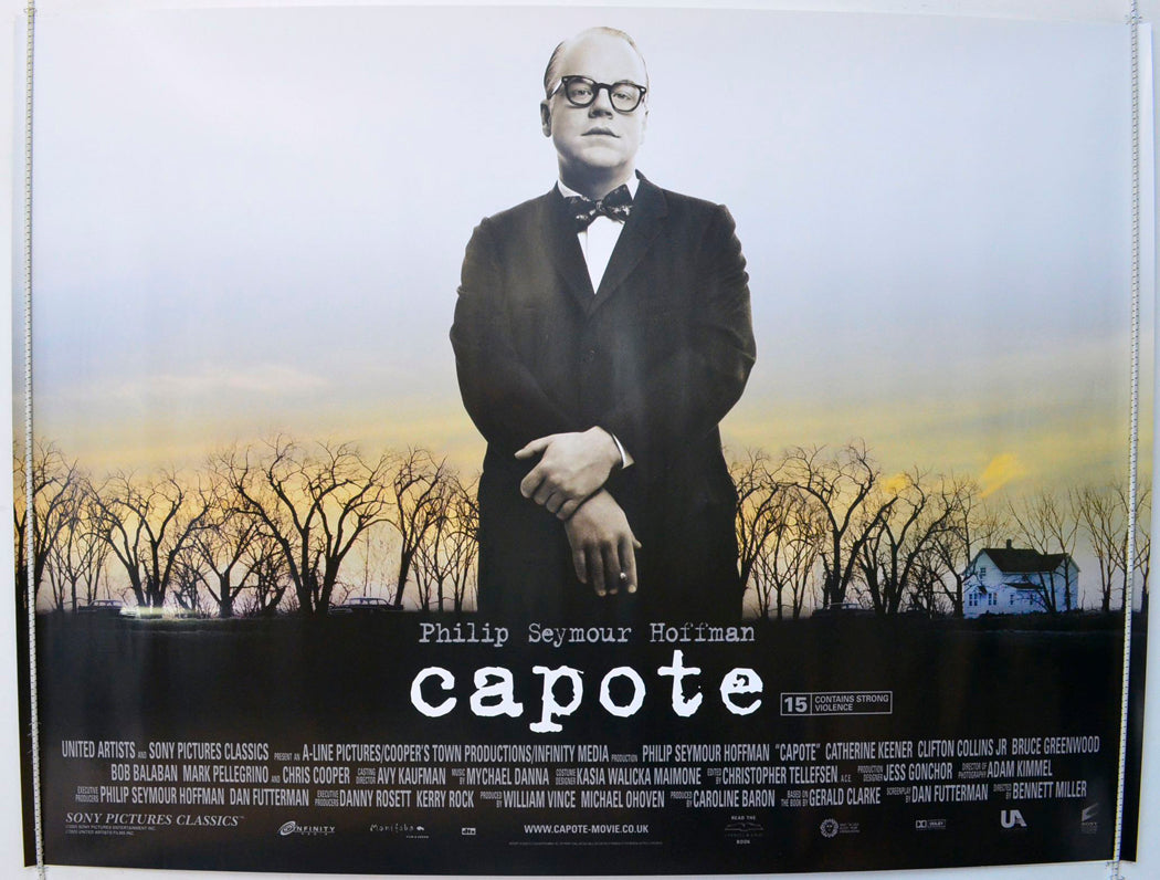 Capote Original British Quad Poster - Film Poster - Movie Poster 