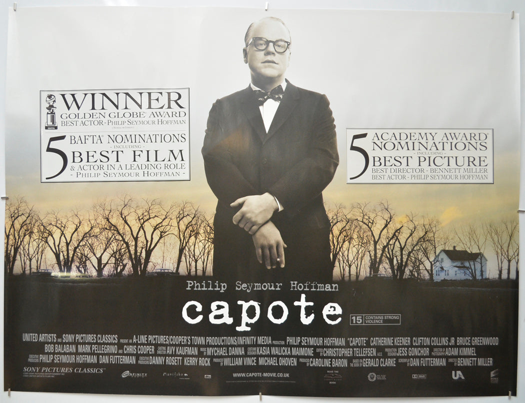 Capote - Original Quad Poster - Film Poster - Movie Poster