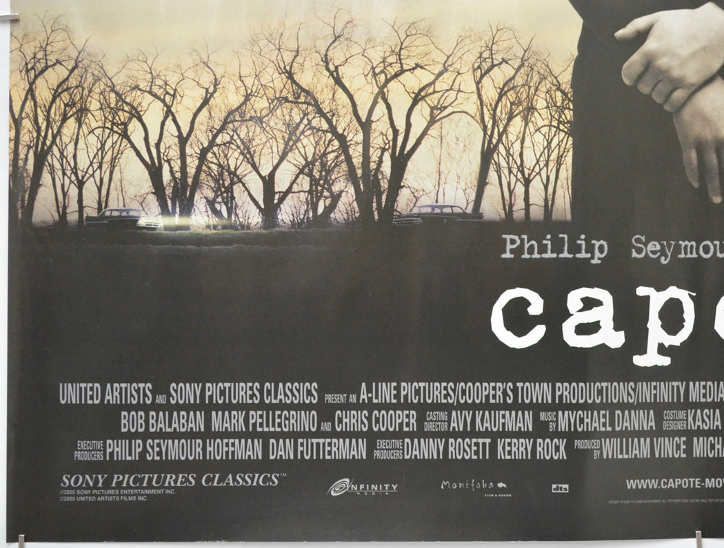 CAPOTE (Bottom Left) Cinema Quad Movie Poster 