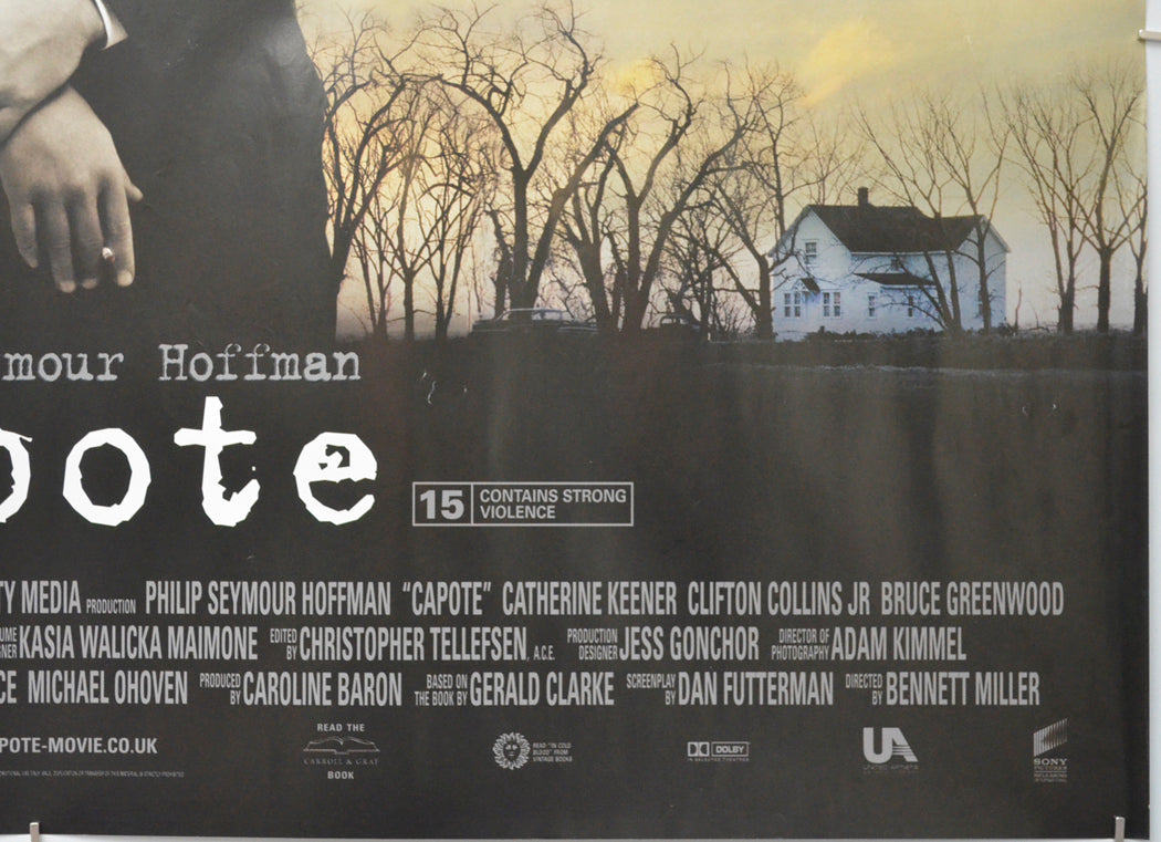 CAPOTE (Bottom Right) Cinema Quad Movie Poster 