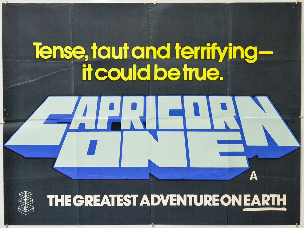 Capricorn One - Original Quad Poster - Film Poster - Movie Poster