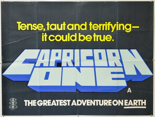 Capricorn One - Original Quad Poster - Film Poster - Movie Poster