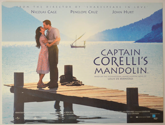 Captain Corellis' Mandolin Original Mini Quad Poster - Film Poster - Movie Poster