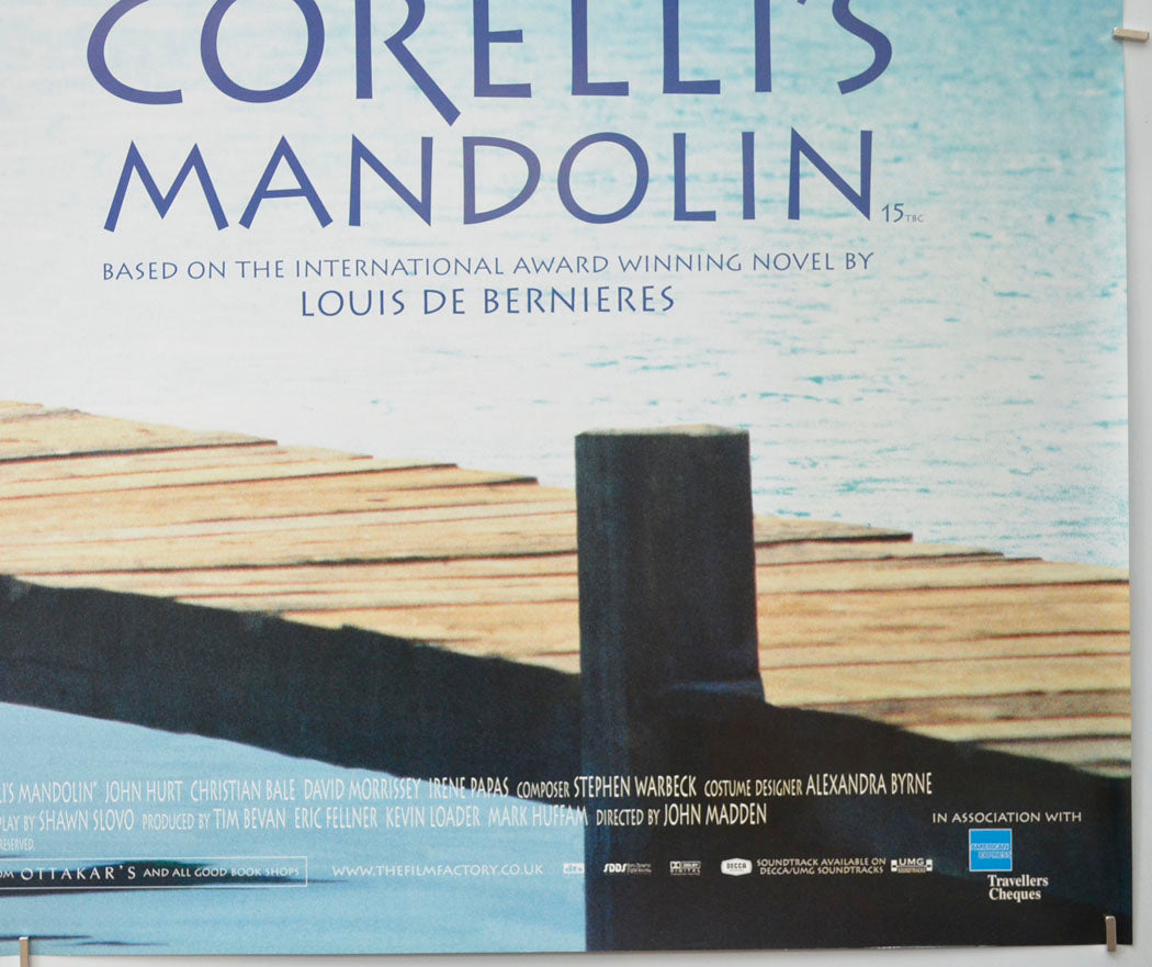 CAPTAIN CORELLI’S MANDOLIN (Bottom Right) Cinema Quad Movie Poster 