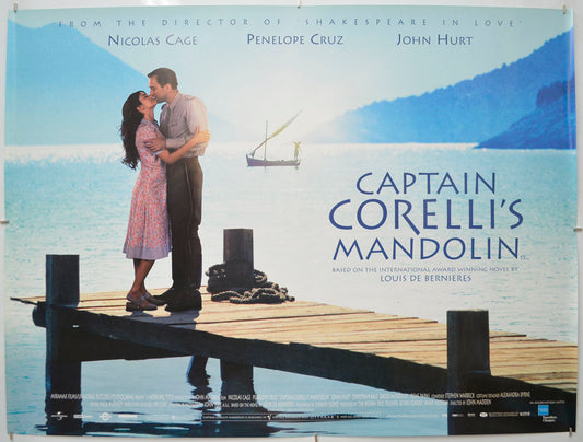 Captain Corelli’s Mandolin Original Quad Poster - Film Poster - Movie Poster