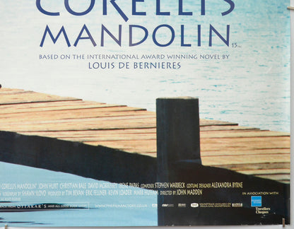 CAPTAIN CORELLIS’ MANDOLIN (Bottom Right) Cinema Quad Movie Poster 