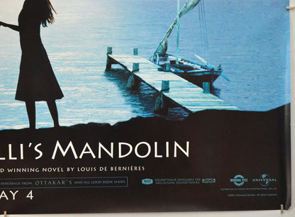 CAPTAIN CORELLI’S MANDOLIN (Bottom Right) Cinema Quad Movie Poster 