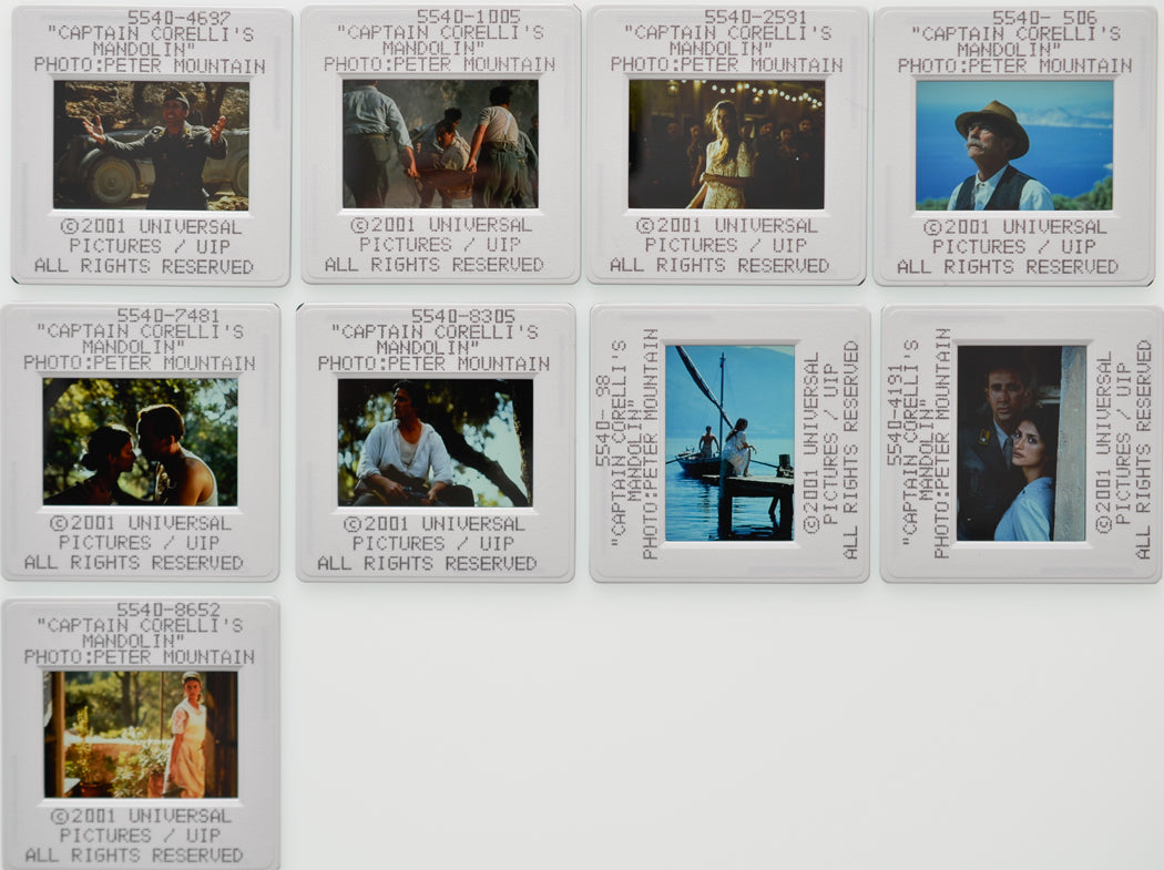 Captain Corellis' Mandolin - Original 35mm Slides - Cinema Press Slides