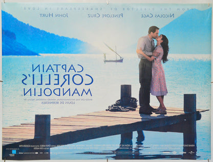 Captain Corellis' Mandolin (Back) Cinema Quad Movie Poster 