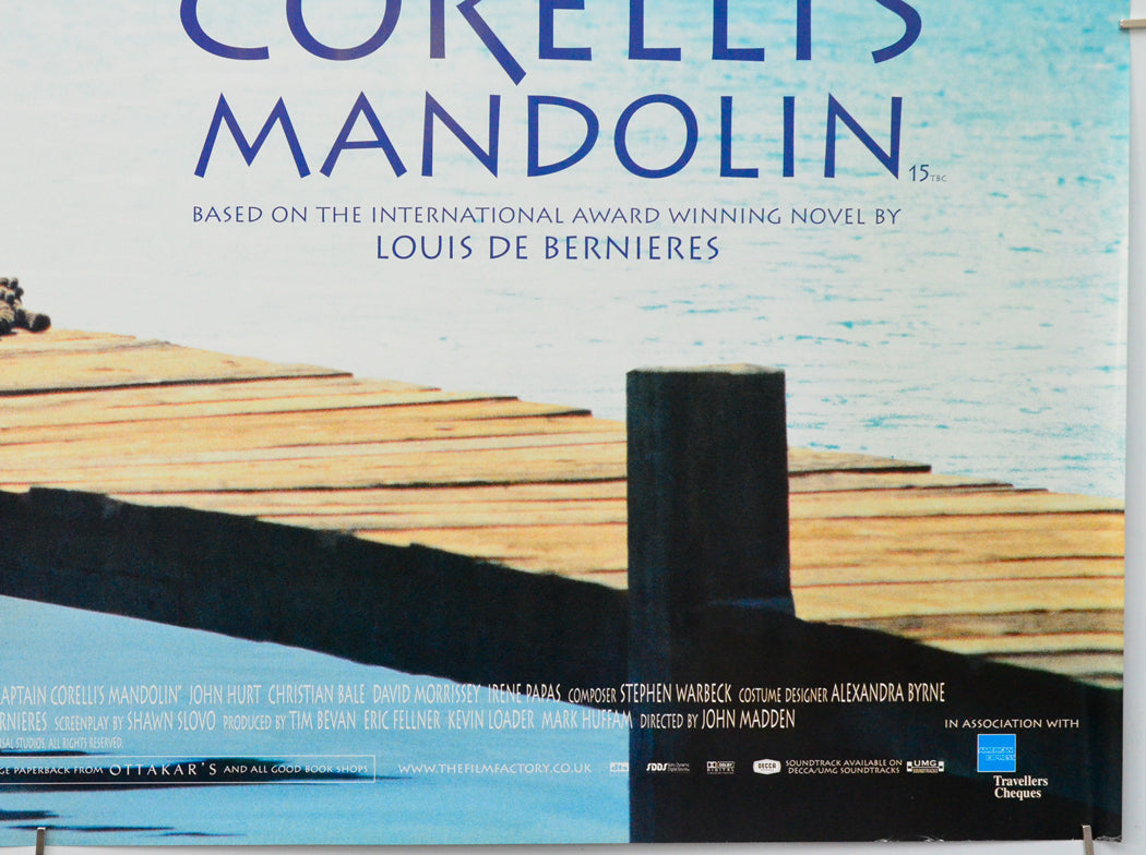 Captain Corellis' Mandolin (Bottom Right) Cinema Quad Movie Poster 