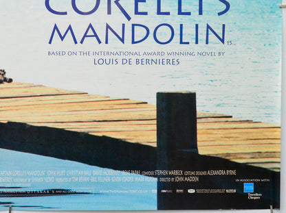 Captain Corellis' Mandolin (Bottom Right) Cinema Quad Movie Poster 