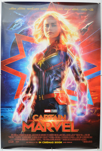 Captain Marvel (Teaser / Advance Version) Original One Sheet Poster - Film Poster - Movie Poster