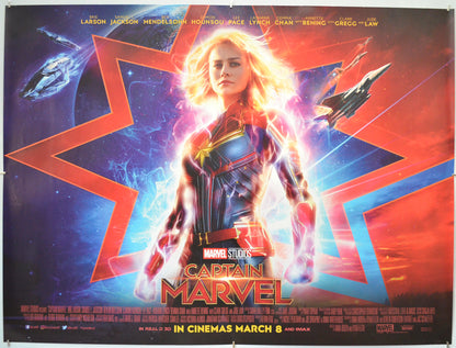 Captain Marvel - Original Quad Poster - Film Poster - Movie Poster