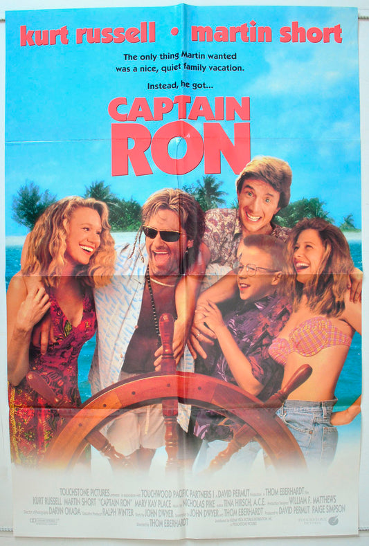 Captain Ron Original One Sheet Poster - Movie Poster