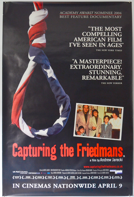 Capturing The Friedmans  Original British 4 Sheet Poster  - Film Poster - Movie Poster