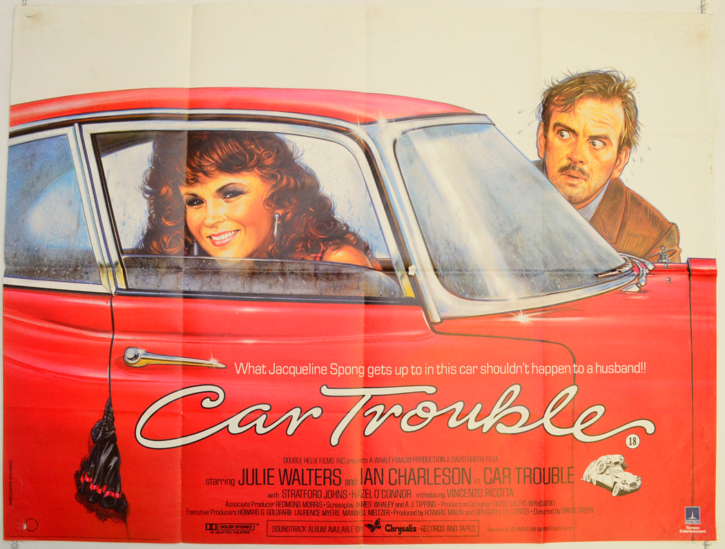 Car Trouble Original Quad Poster - Film Poster - Movie Poster  