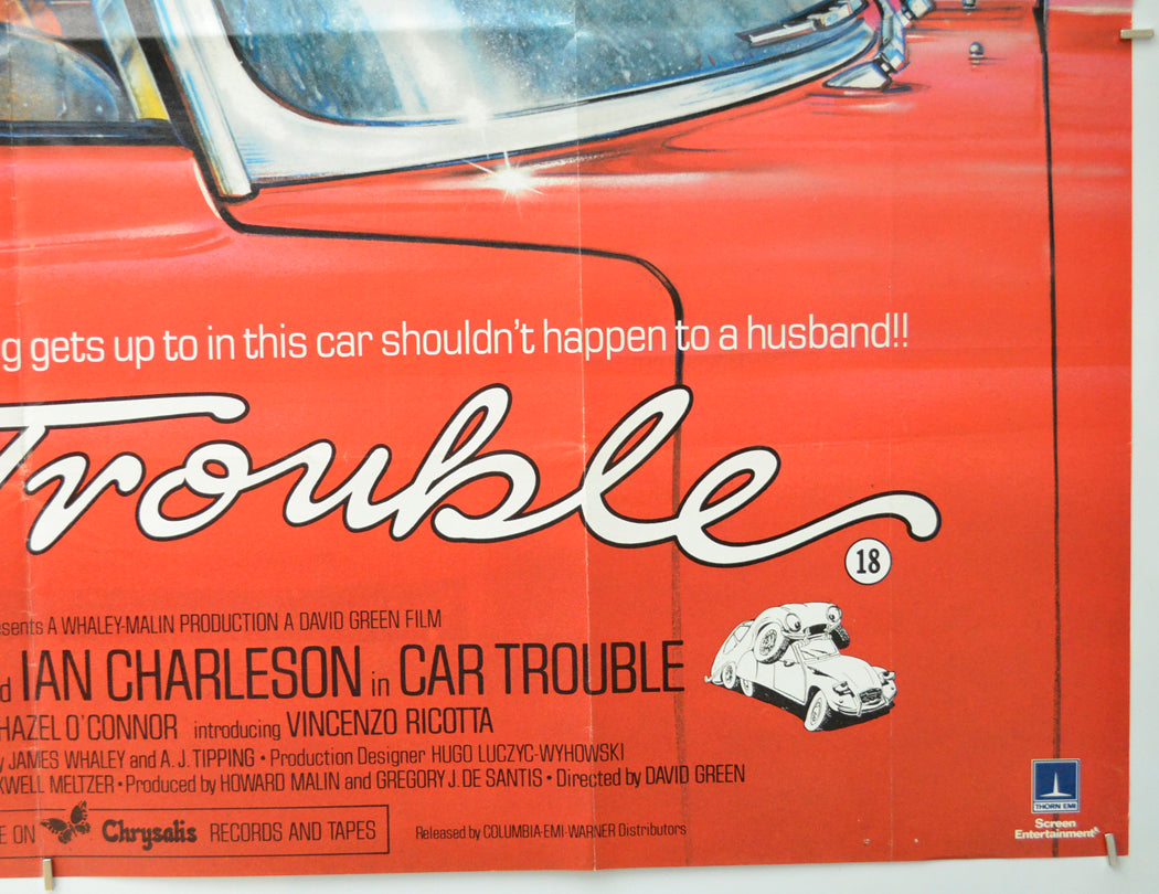 CAR TROUBLE (Bottom Right) Cinema Quad Movie Poster 