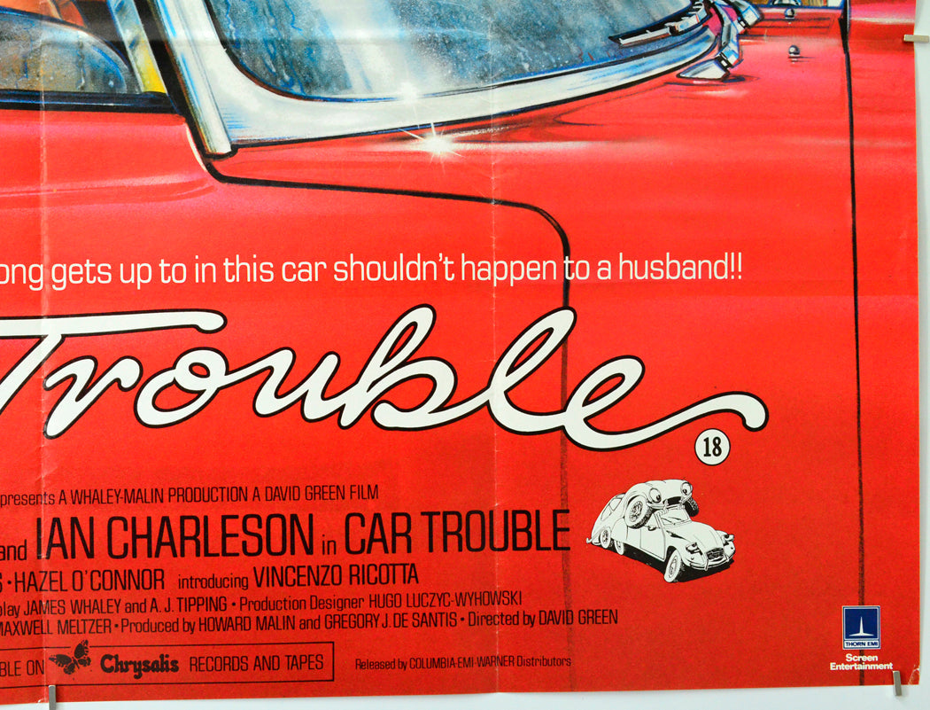 Car Trouble (Bottom Right) Cinema Quad Movie Poster 