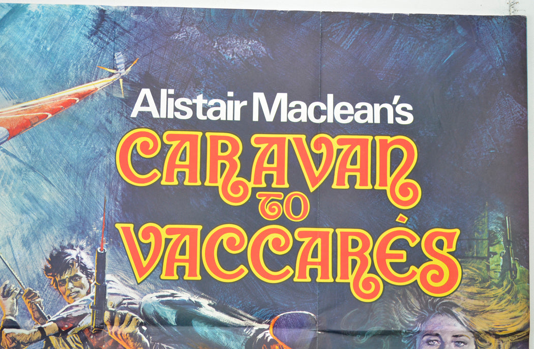 CARAVAN TO VACCARES (Top Right) Cinema Quad Movie Poster 