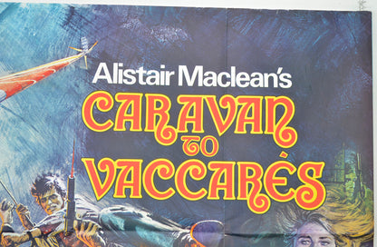 CARAVAN TO VACCARES (Top Right) Cinema Quad Movie Poster 