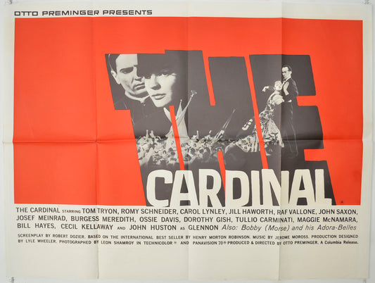 The Cardinal   Original Quad Poster - Film Poster - Movie Poster 