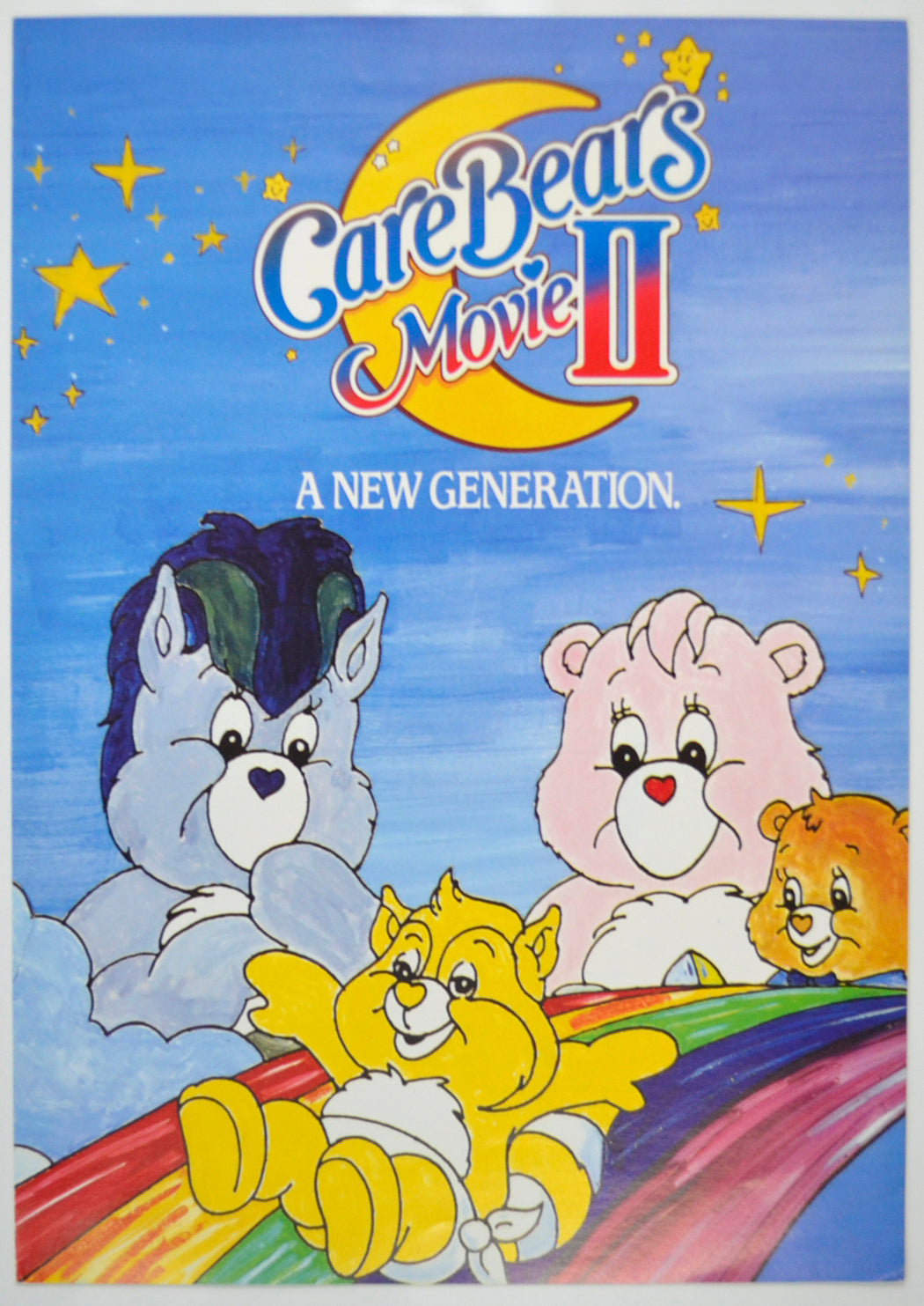 Care Bears Movie II Original 6 Page Cinema Exhibitors Campaign Pressbook (UK)