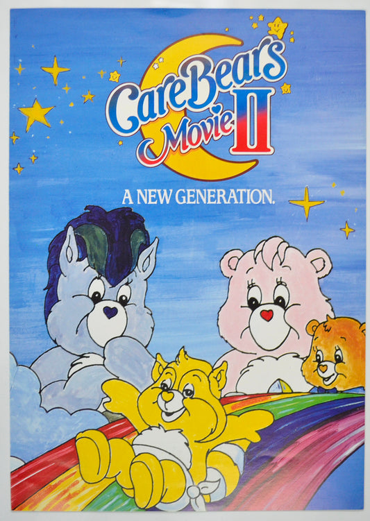 Care Bears Movie II Original 6 Page Cinema Exhibitors Campaign Pressbook (UK)