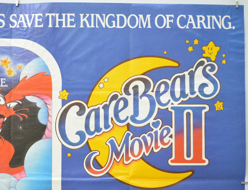 CARE BEARS MOVIE 2 : A NEW GENERATION (Top Right) Cinema Quad Movie Poster 