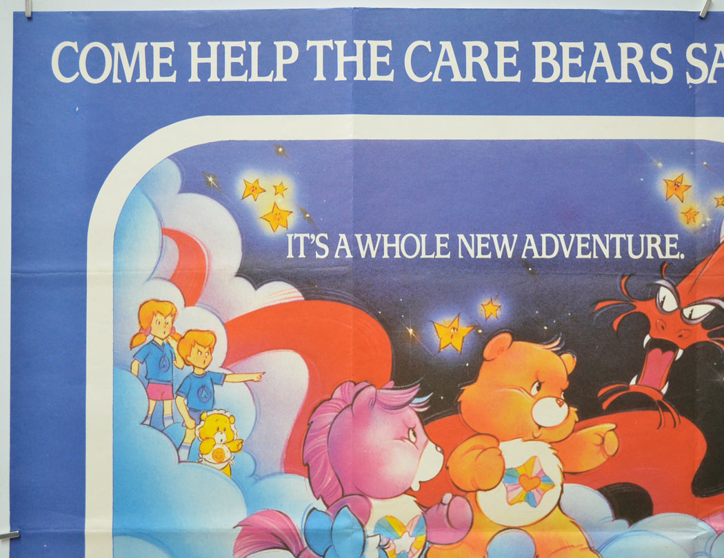 CARE BEARS MOVIE 2 : A NEW GENERATION (Top Left) Cinema Quad Movie Poster 