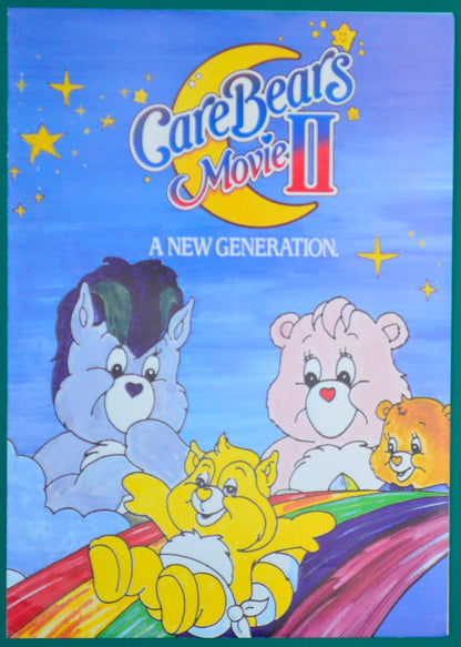 The Care Bears Movie II    Original 6 Page Cinema Exhibitor's Campaign Press Book    