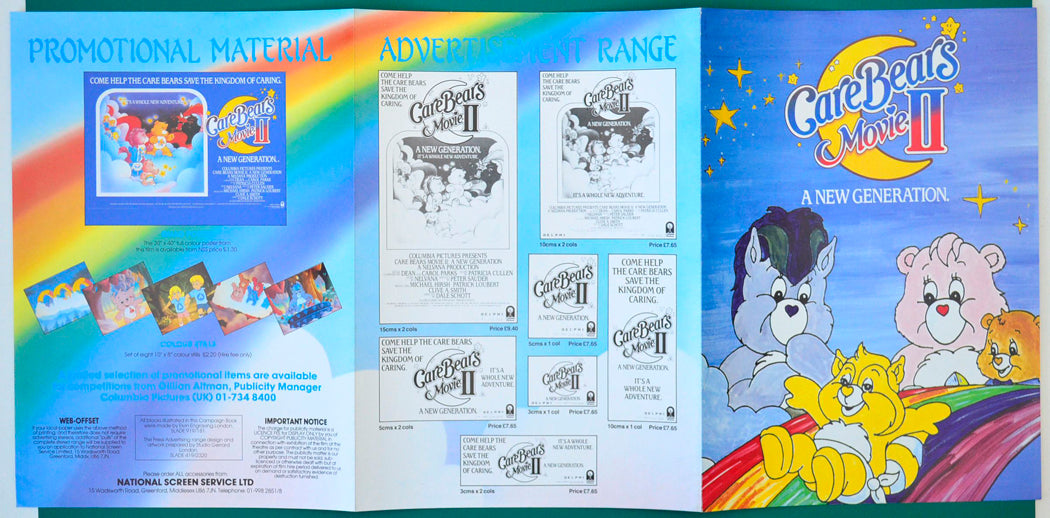 Care Bears Movie II - Press Book - Inside