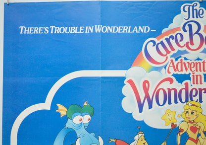 CARE BEARS : ADVENTURE IN WONDERLAND (Top Left) Cinema Quad Movie Poster 