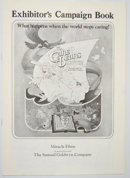 The Care Bears Movie Original 8 Page Cinema Exhibitors Campaign Pressbook (UK)