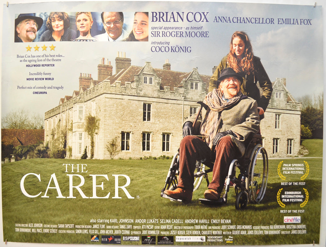 The Carer Original Quad Poster - Film Poster - Movie Poster