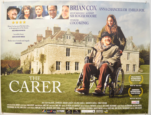 The Carer Original Quad Poster - Film Poster - Movie Poster