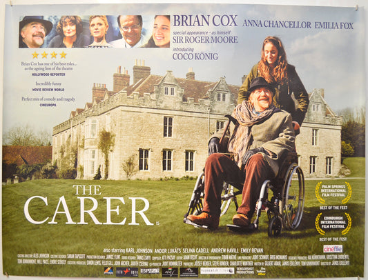 The Carer Original Quad Poster - Film Poster - Movie Poster