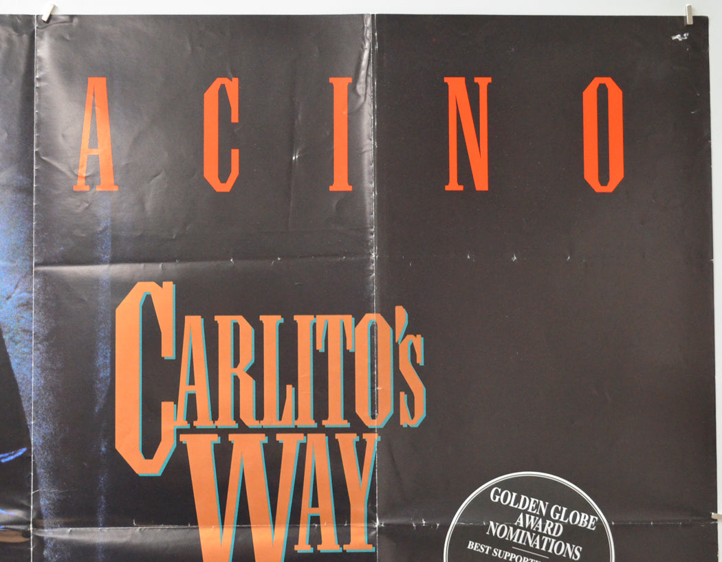 CARLITO’S WAY (Top Right) Cinema Quad Movie Poster 