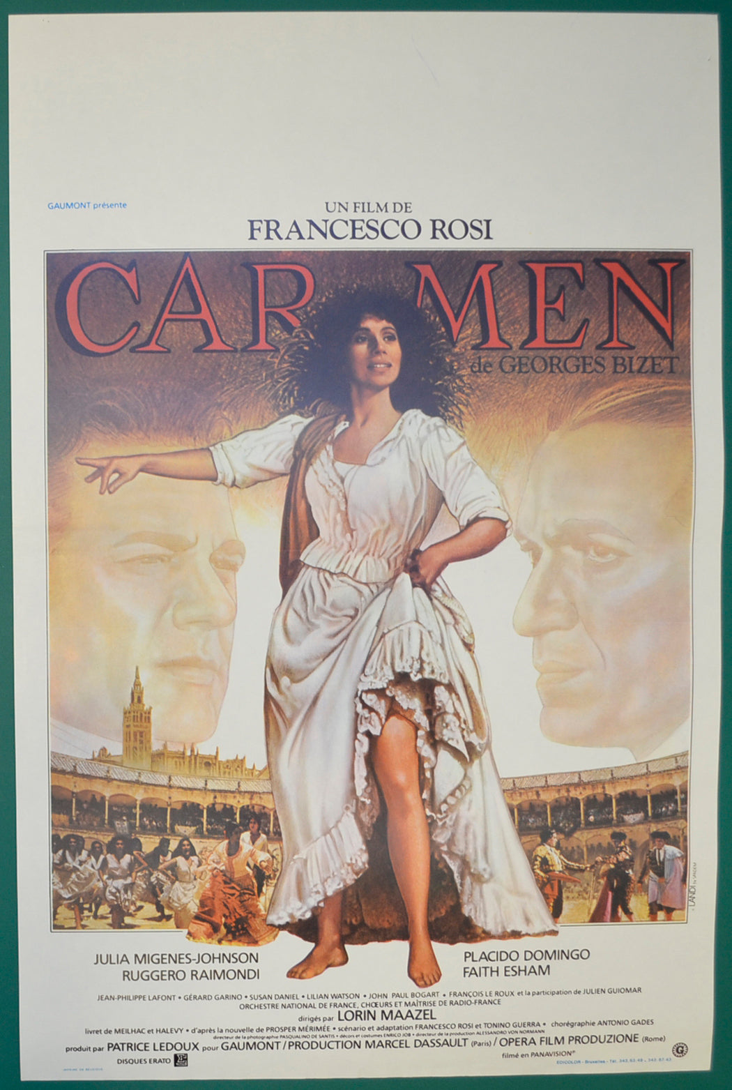 Camen Original Belgian Poster - Film Poster - Movie Poster  