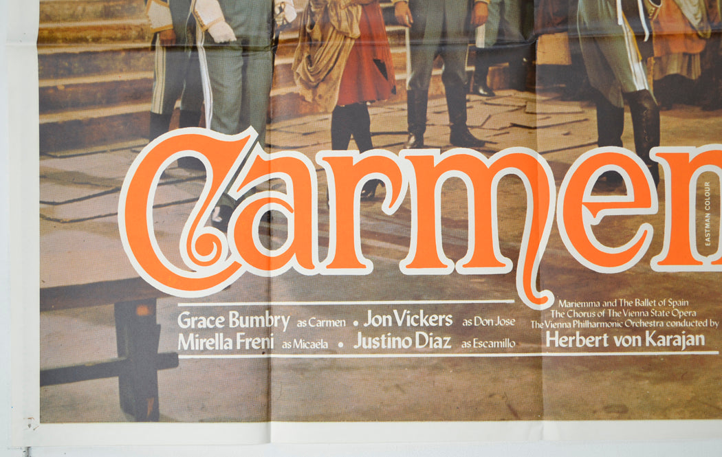 CARMEN (Bottom Left) Cinema Quad Movie Poster 