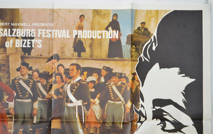 CARMEN (Top Right) Cinema Quad Movie Poster 