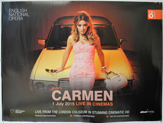 Carmen  (English National Opera)   Original Quad Poster - Film Poster - Movie Poster