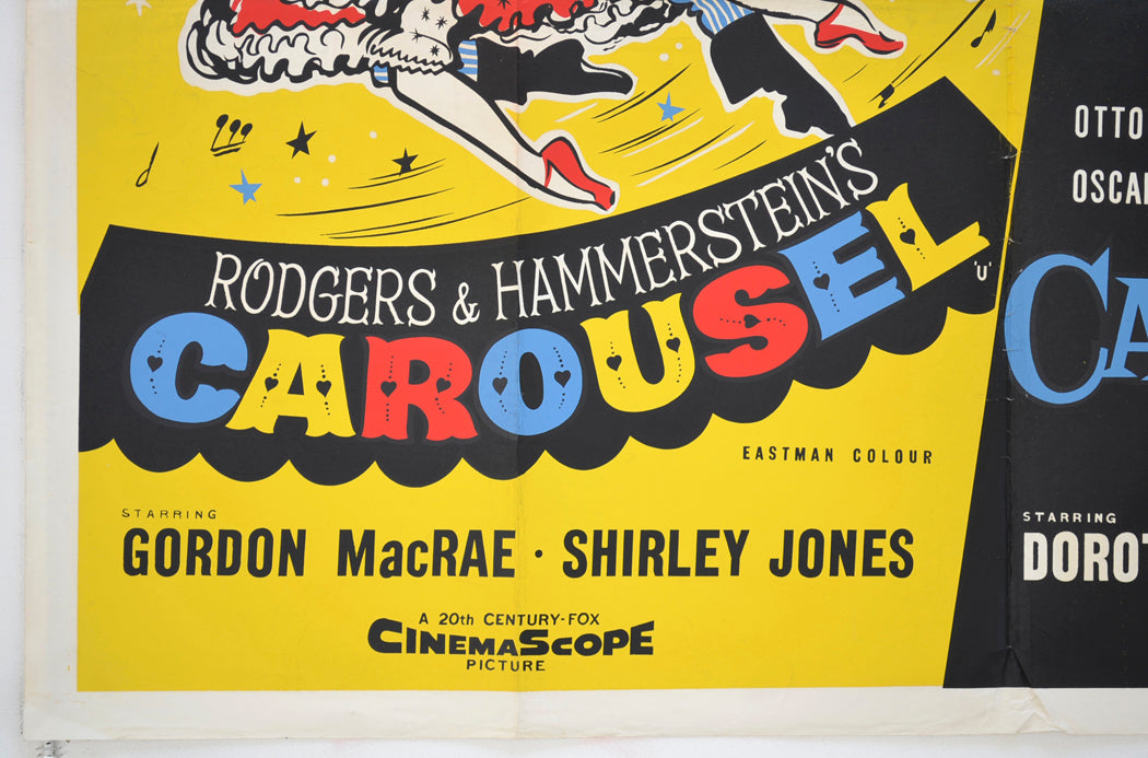 CAROUSEL / CARMEN JONES (Bottom Left) Cinema Quad Movie Poster 