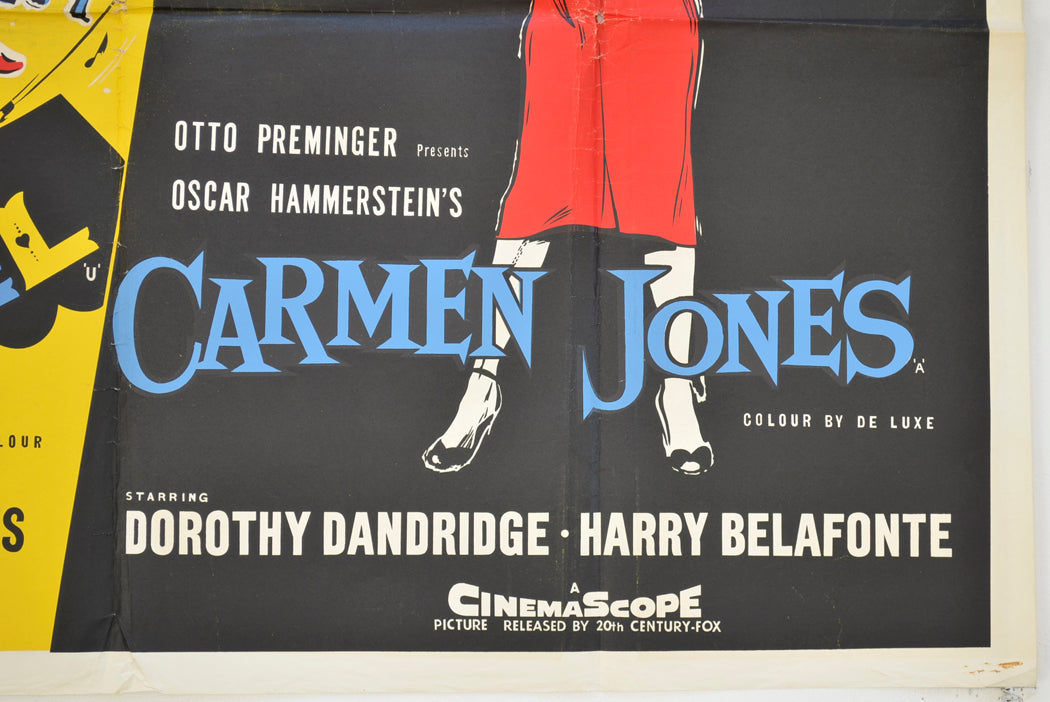 CAROUSEL / CARMEN JONES (Bottom Right) Cinema Quad Movie Poster 