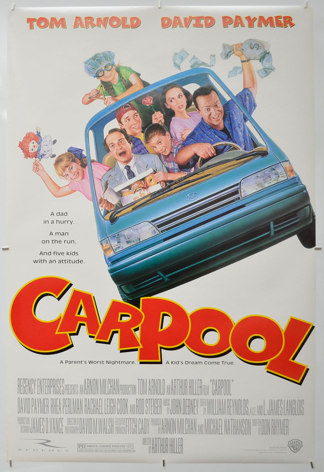 Carpool Original One Sheet Poster - Film Poster - Movie Poster