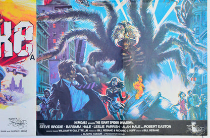 CARQUAKE / THE GIANT SPIDER INVASION (Bottom Right) Cinema Quad Movie Poster 