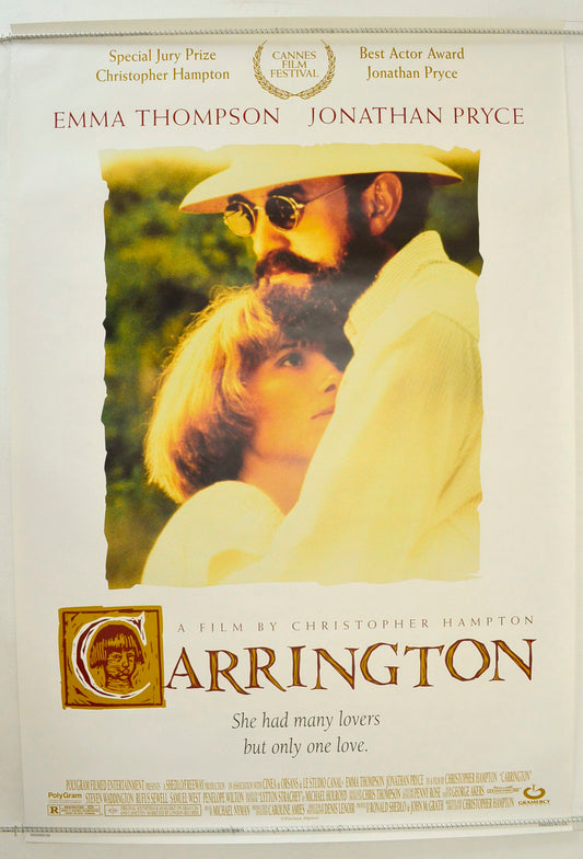 Carrington  Original One Sheet Poster - Film Poster - Movie Poster