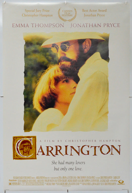 Carrington - Original One Sheet Poster - Film Poster - Movie Poster 