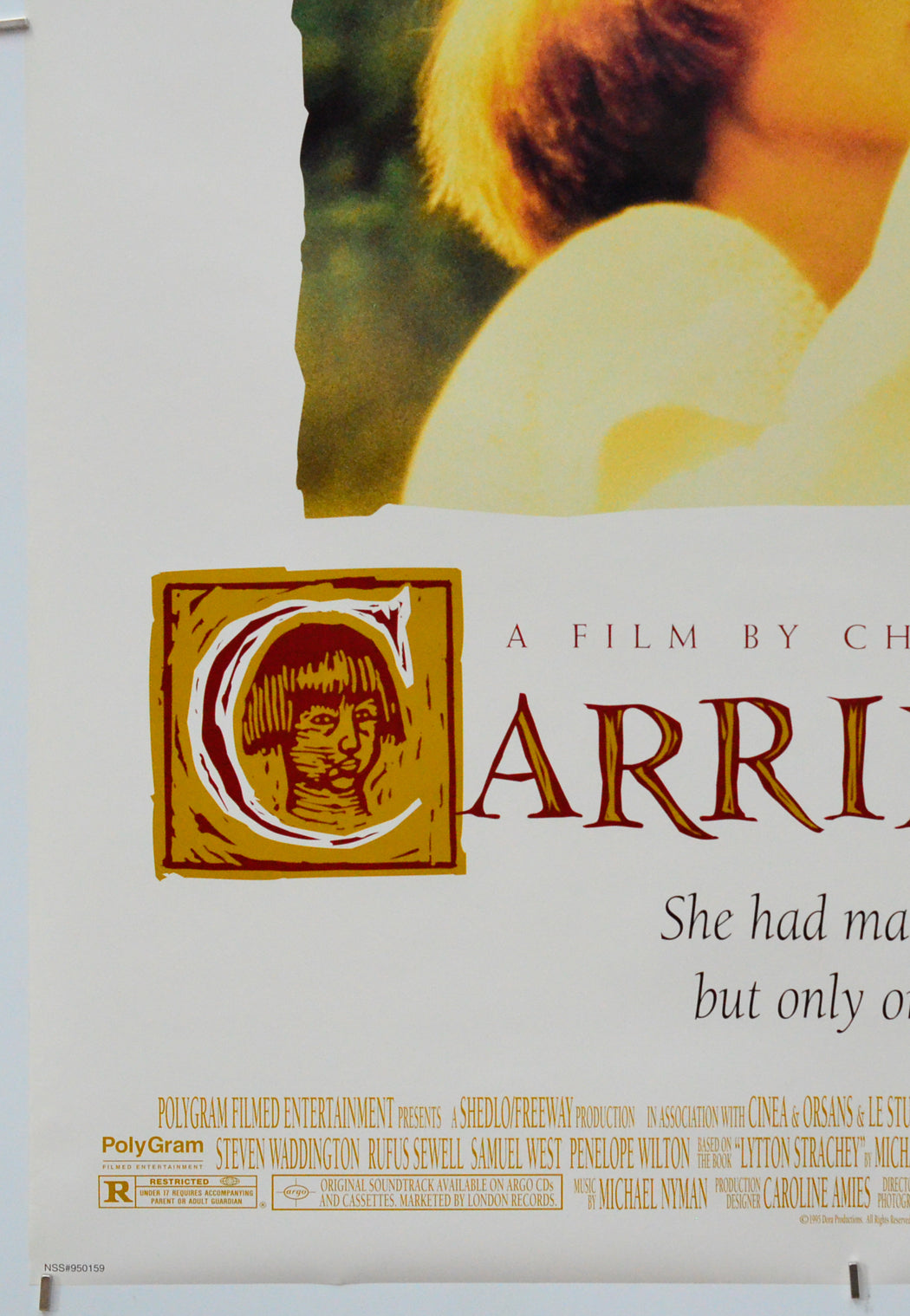 Carrington (Bottom Left) Cinema One Sheet Movie Poster 