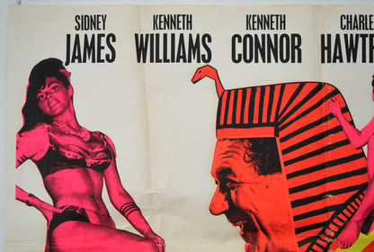 CARRY ON CLEO (Top Left) Cinema Quad Movie Poster 